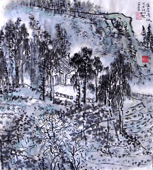 G033 35cmx30.5cm 1平尺山水 价格面仪