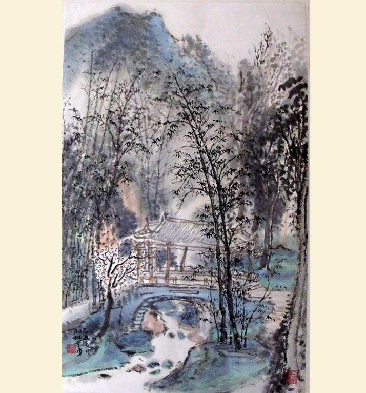 G030 58cmx35cm 2平尺山水 价格面仪