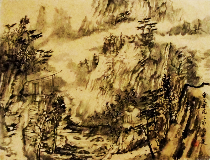 G134 68cmx51cm 3平尺 山水 价格面议