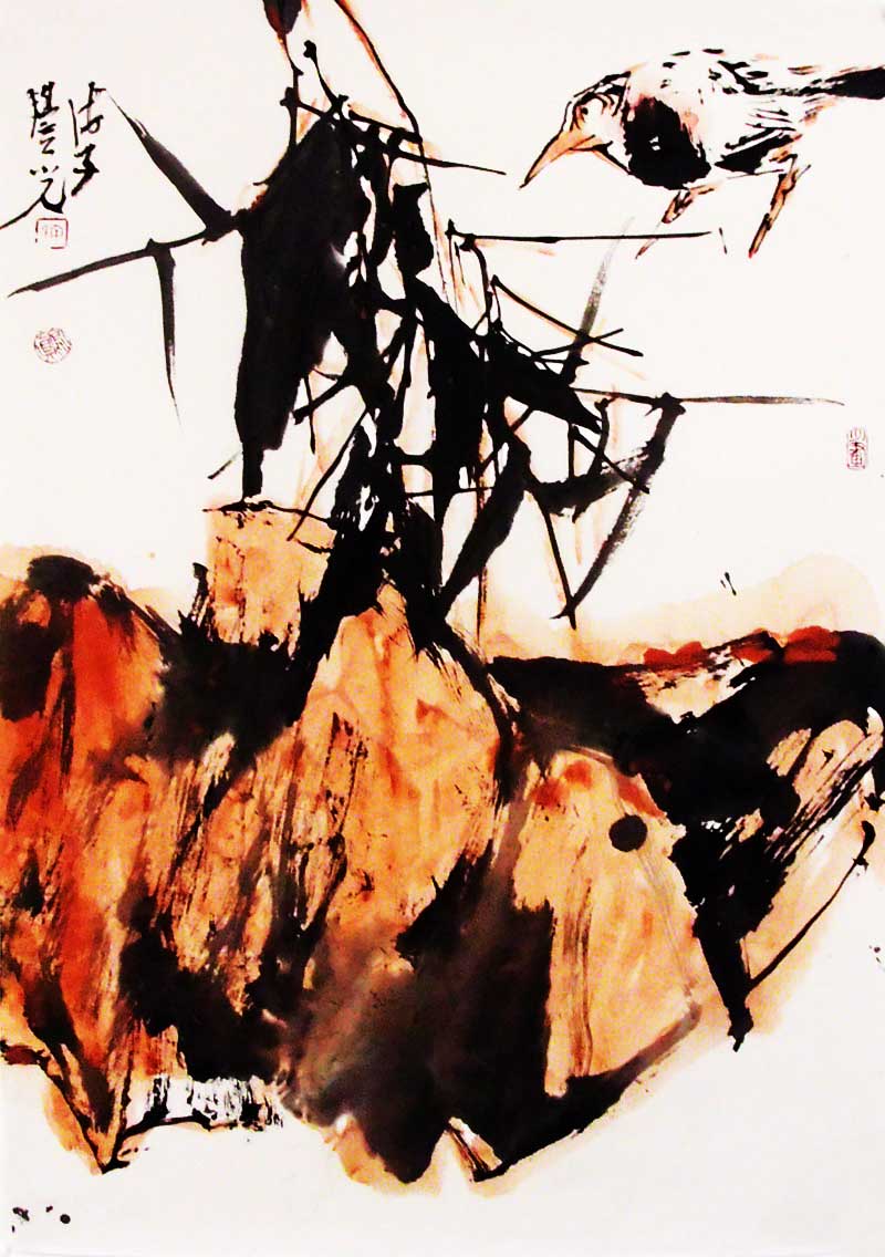 G142 47cmx68cm 3平尺 花鸟图 价格面议