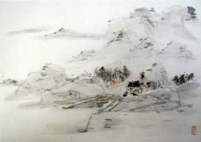 G207 33cmx46cm 1.4平尺 山水 价格面议