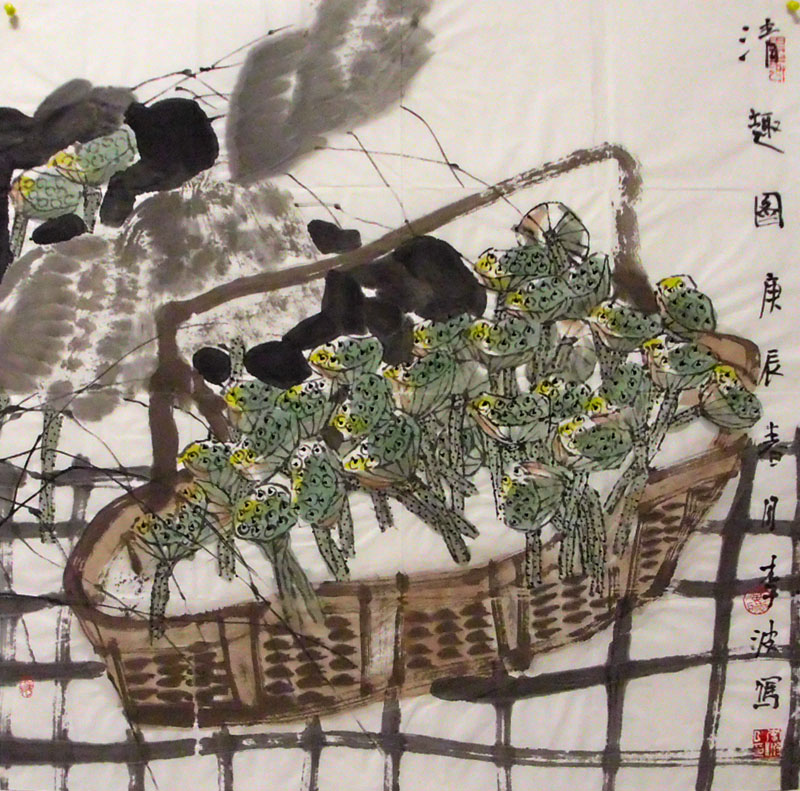 G072 68cmx68cm 4平尺 花鸟 价格面议