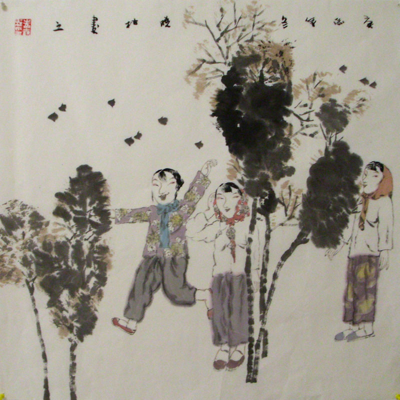 G076 69cmx69cm 4.3 平尺 人物 价格面议