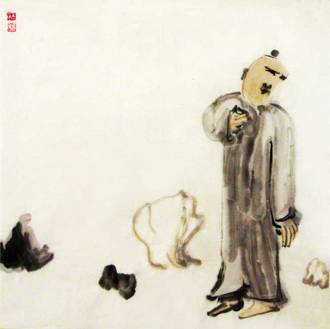 G094 35cmx35cm 1.1平尺 人物藏品