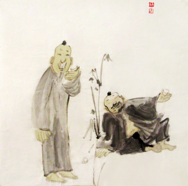 G093 35cmx35cm 1.1平尺 人物藏品