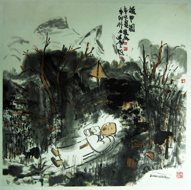 G091 68cmx68cm 4平尺 人物藏品