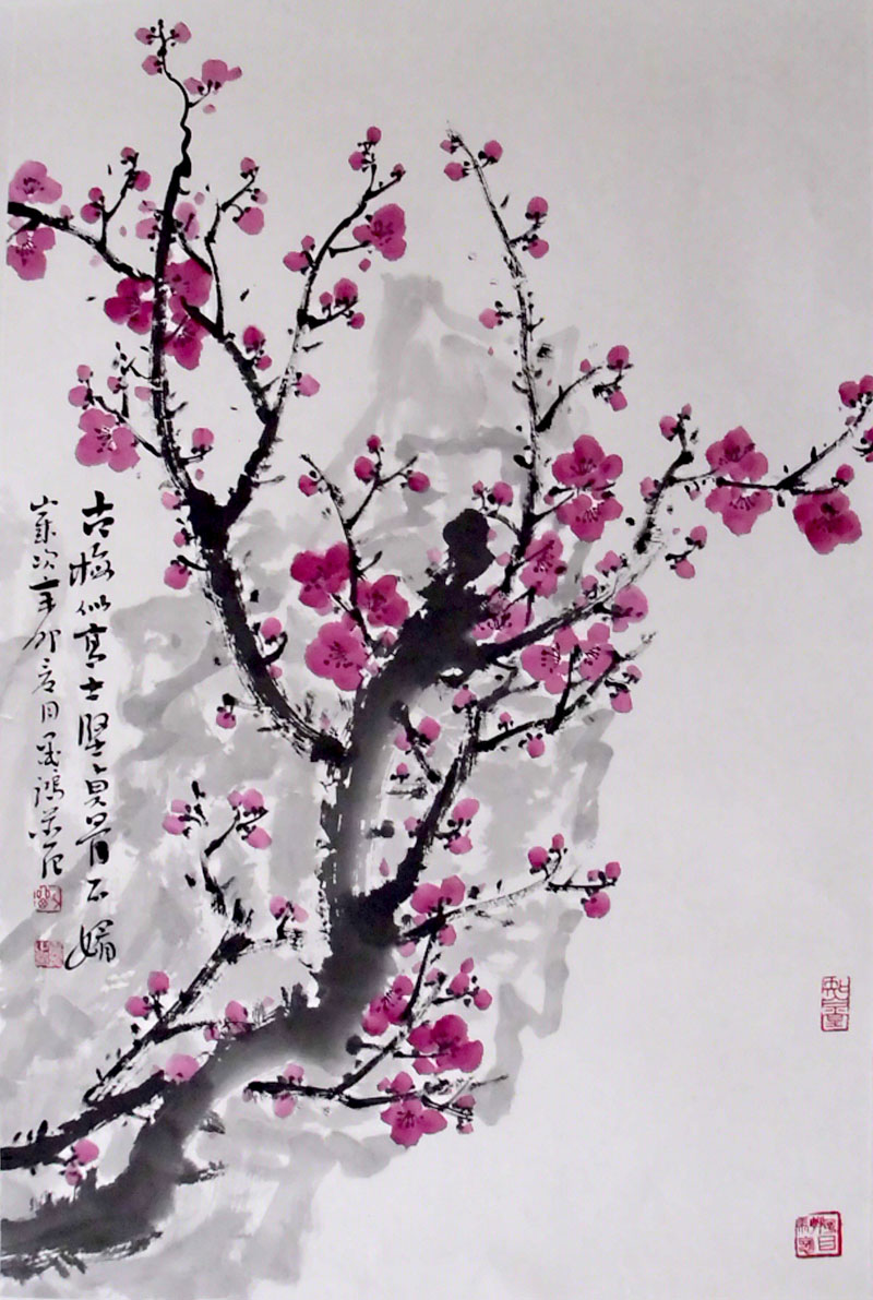 G101  47cmx69cm 3平尺 梅花 价格面议