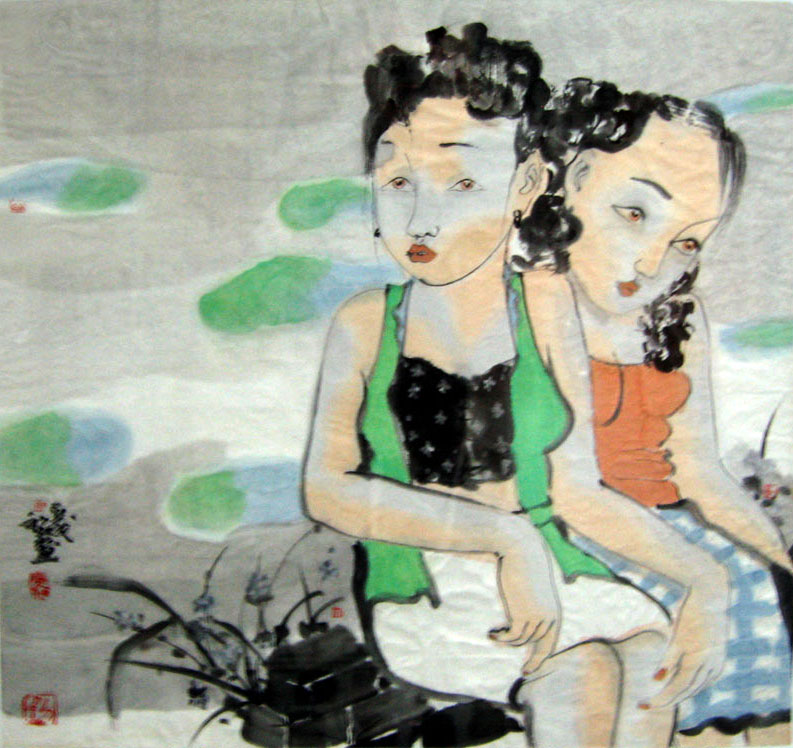 G121 68cmx69cm 4平尺 人物藏品