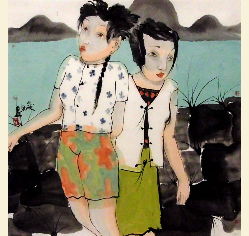 G120 68cmx69cm 4平尺 人物藏品