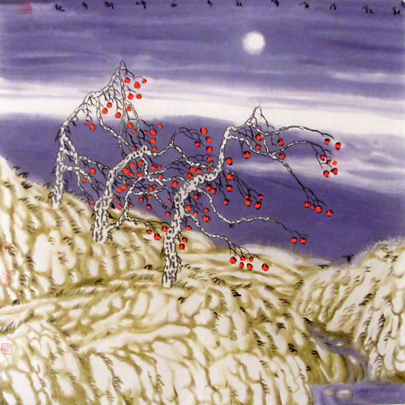 G196 71cmx72cm 4.6平尺山水图 价格面议