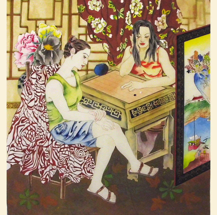 G198 46cmx49cm 2平尺 工笔画 价格面议