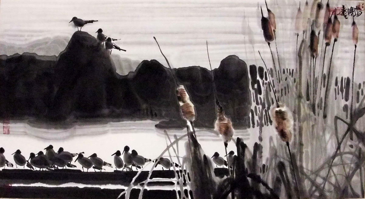 G219 95cmx50cm 4.5平尺 花鸟 价格面仪