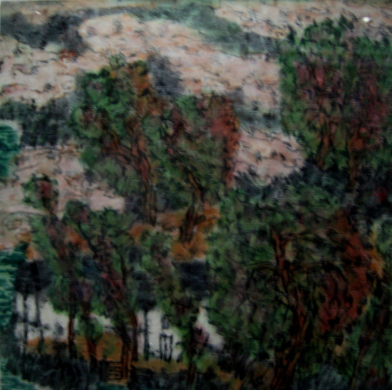 G014 陈向迅 68cmx69cm 4平尺 山水 价格面议